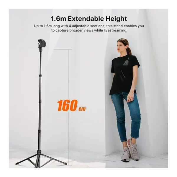 Ulanzi TB64 Light Stand Tripod for Camera, Smartphone - Image 4