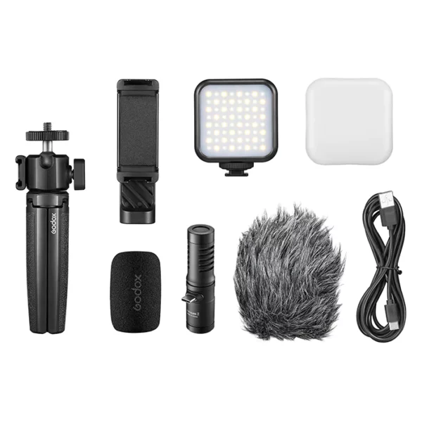⁦Godox Vlogging Kit VK2-UC (USB-C)⁩ - الصورة ⁦18⁩