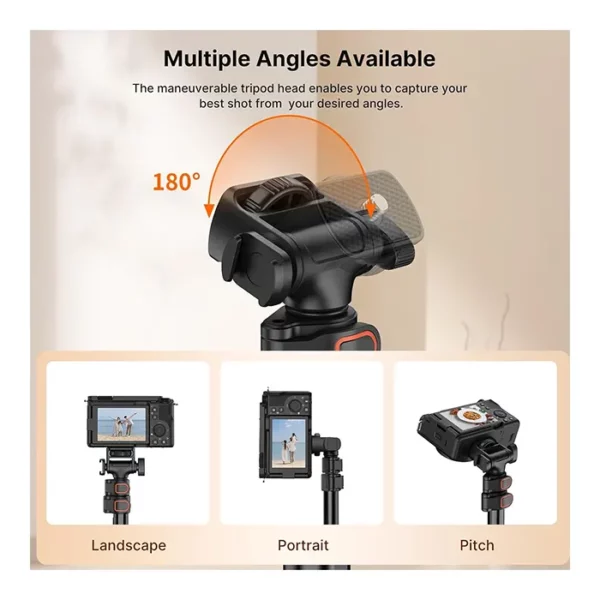 Ulanzi TB64 Light Stand Tripod for Camera, Smartphone - Image 8