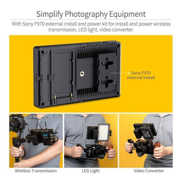 FeelWorld F7 Pro 7 - 4K HDMI IPS Touchscreen Monitor - Image 4