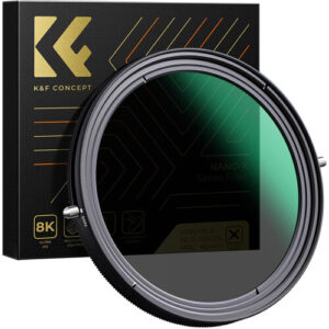 K & F Concept Nano-X Series Variable ND & CPL 2-in-1 Filter -1 to 5-Stop