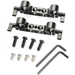 SMALLRIG Lightweight 15mm Rod Block 2-pack
