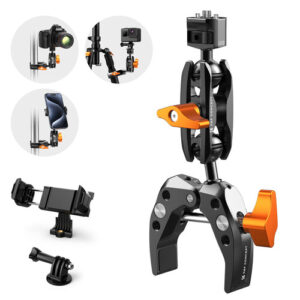 K&F Concept MS13 Multifunctional Super Clamp with Ball Head Magic Arm KF31.083