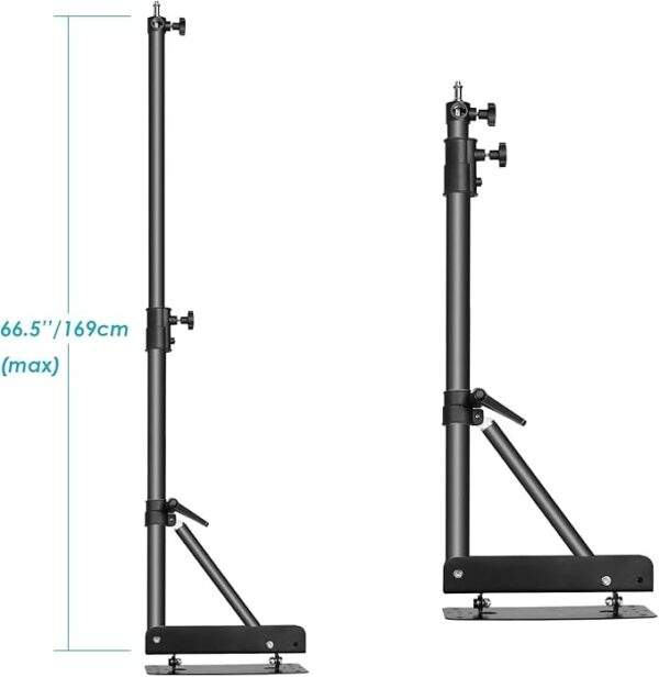 NEEWER Wall Mounted Boom Arm with Triangle Base - Image 5