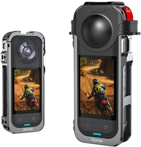 ⁦Generic Metal Frame Rabbit Cage for Insta360 X5⁩ - الصورة ⁦2⁩