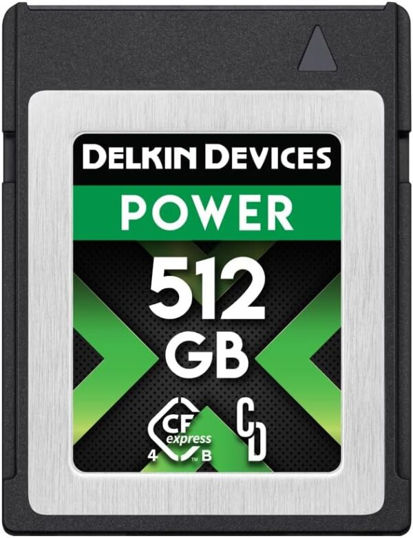 Delkin Devices 512GB POWER 4.0 CFexpress Type B Memory Card