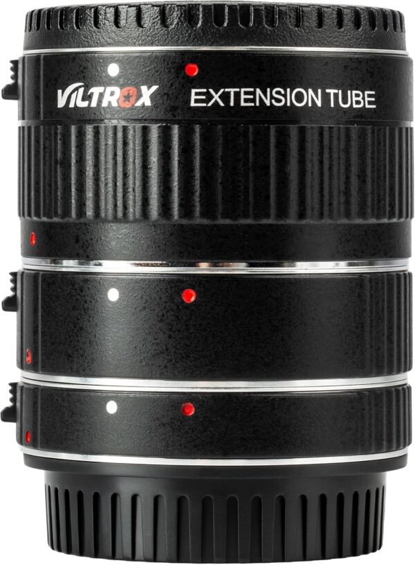 VILTROX DG-C AF Macro Extension Tube Set for Canon EOS EF & EF-S Mount - Image 2