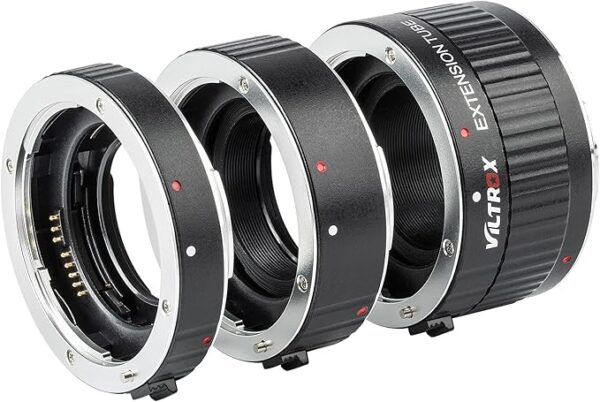 VILTROX DG-C AF Macro Extension Tube Set for Canon EOS EF & EF-S Mount