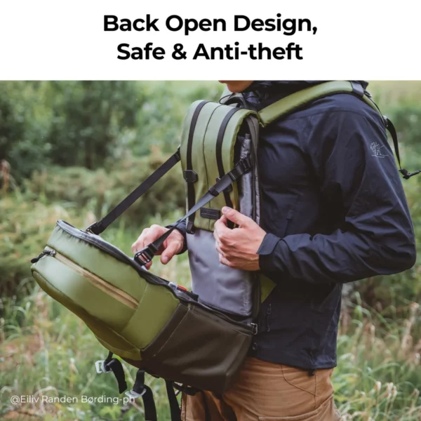 ⁦K&F Concept Camera Backpack for Professionals Photographers KF13.087AV2⁩ - الصورة ⁦4⁩