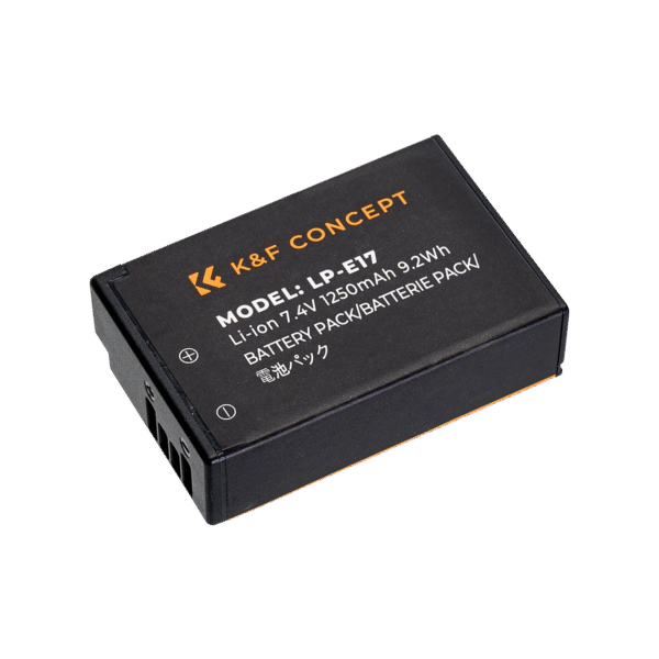 K&F Concept LP E17 Camera Battery for Canon Cameras KF28.0014V3 - Image 2