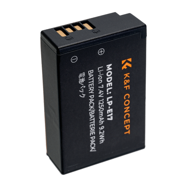 K&F Concept LP E17 Camera Battery for Canon Cameras KF28.0014V3 - Image 3