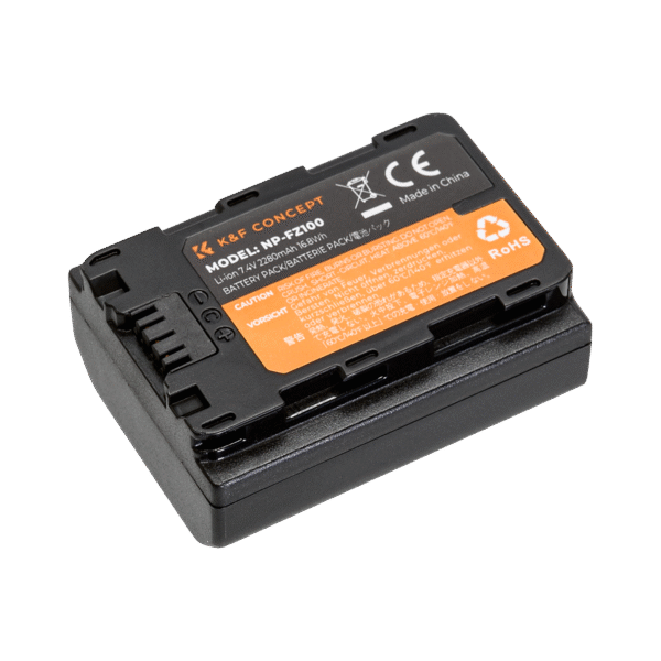 K&F Concept NP FZ100 Camera Battery for Sony Cameras KF28.0016V3 - Image 5