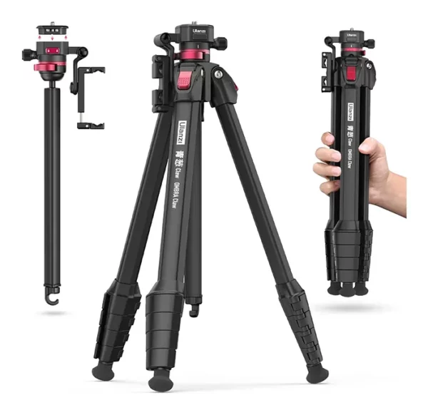 ULANZI Ombra Aluminum Travel Tripod with Ball Head White