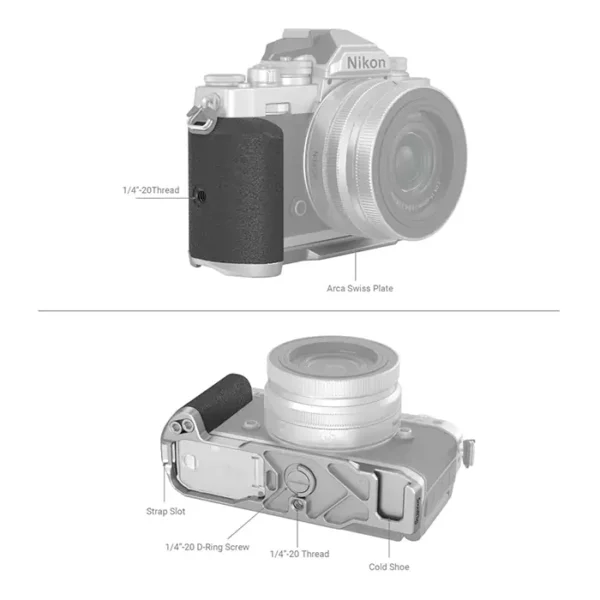 SMALLRIG L-Shape Grip for Nikon Zfc - Image 2