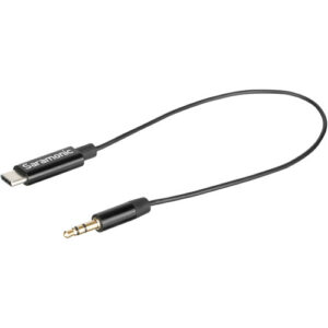 SARAMONIC SR-C2001 3.5mm TRS Male to USB Type-C Adapter Cable for Mono/Stereo Audio to Android 9