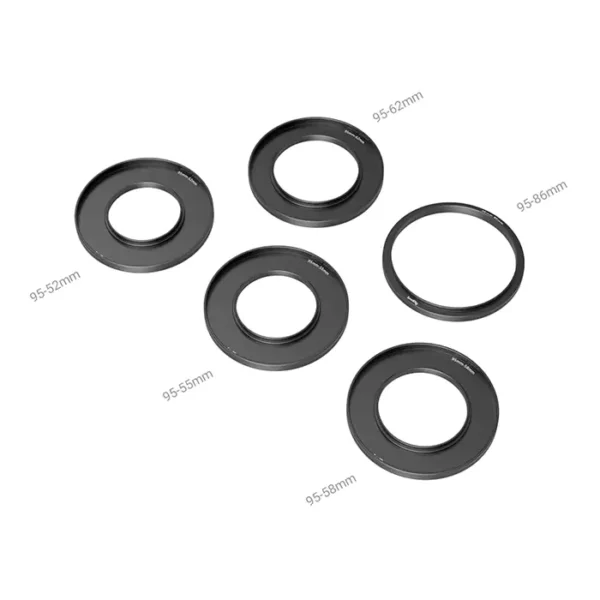 SMALLRIG Adapter Rings Kit Φ52/55/58/62/86/95mm 3383 - Image 2