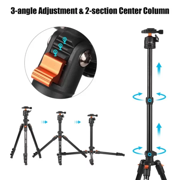 TRIOPO K268 Tripod - Image 3
