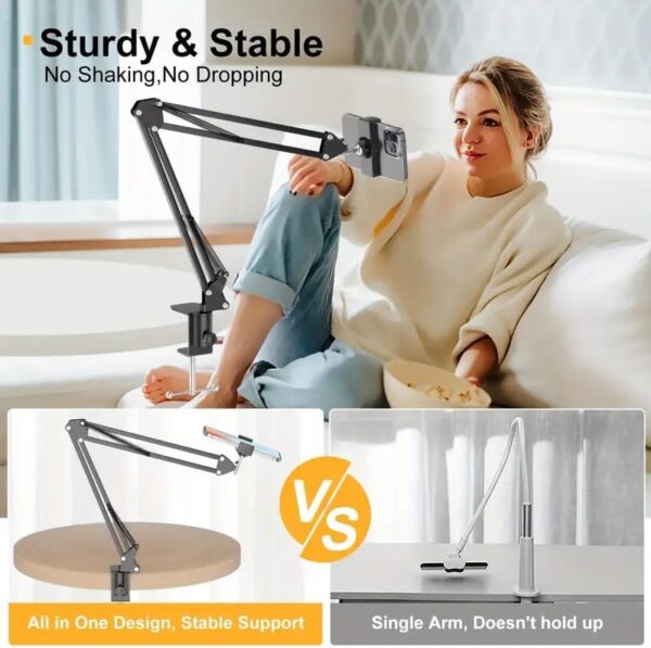 Generic Overhead Video Stand Mobile and Phone Holder NB39 - Image 3