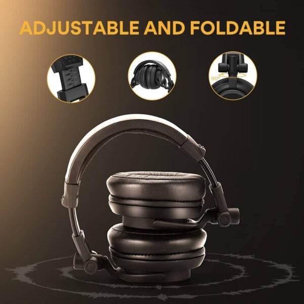 MAONO MH601 Over Ear Stereo Monitor Closed Back Headphones - Image 3