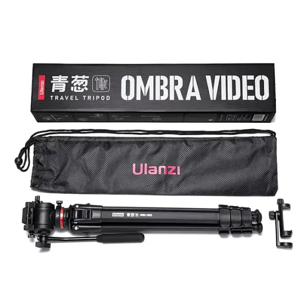 ULANZI Ombra XIANG Aluminum Travel Tripod with Fluid Head - Image 4
