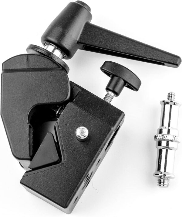 Generic Super Clamp with Standard 1/4 to 3/8 Metal Stud Multi-Function Studio Clip MB-20