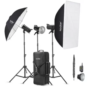 GODOX DP400II-E Flash Head 3 Sets Kit