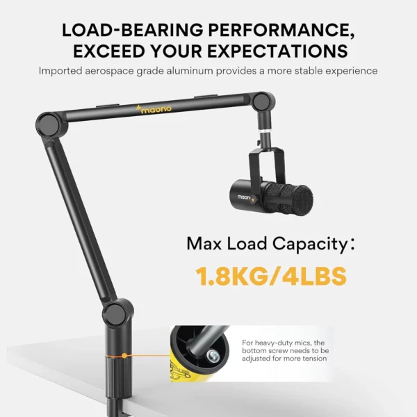 Maono BA91 Microphone Boom Arm - Image 4