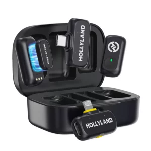 Hollyland LARK A1 Duo 2-Person Wireless Microphone System Combo