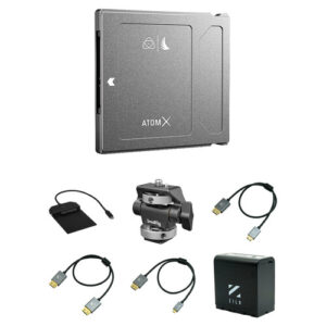 Angelbird 1TB AtomX SSDmini with USB-C 3.1 Powered Docking Station & NP-F970 Battery Kit