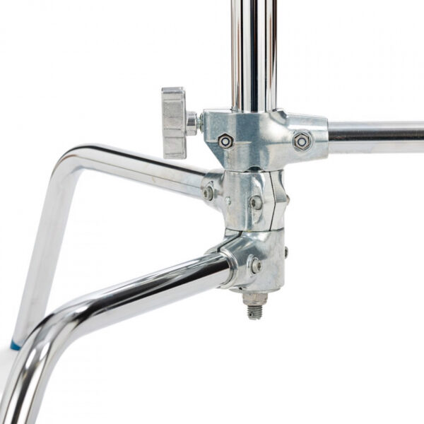 ⁦Avenger Sliding Leg C-Stand (Chrome-plated 10.75)⁩ - الصورة ⁦3⁩