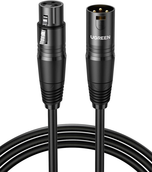 UGREEN XLR Cable XLR Male to Female Extension Cable 10m