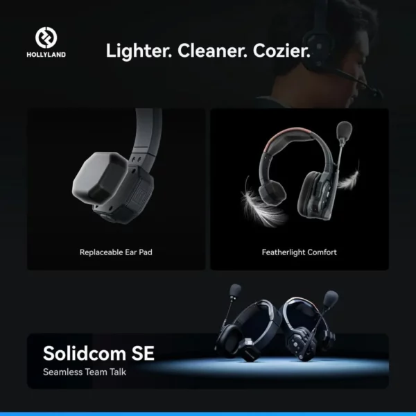 Hollyland Solidcom SE 8S Headset Wireless Intercom System - Image 3