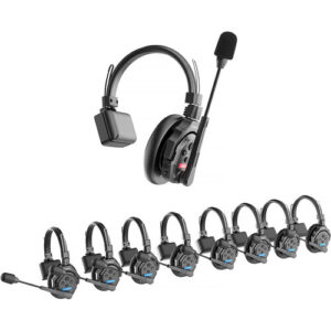 Synco X-Talk X9 Wireless Intercom System with 9 Single-Ear Headsets
