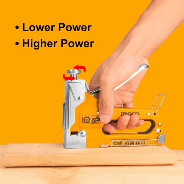 ⁦INGCO Staple Gun 3 in 1 Staple Gun Heavy Duty⁩ - الصورة ⁦4⁩