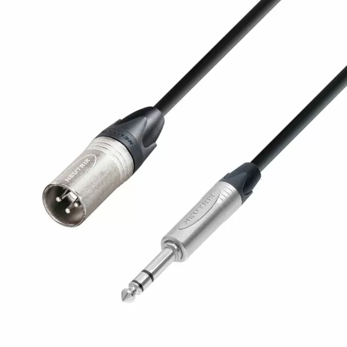 Generic XLR Male to 6.35mm Microphone Cable (3m)