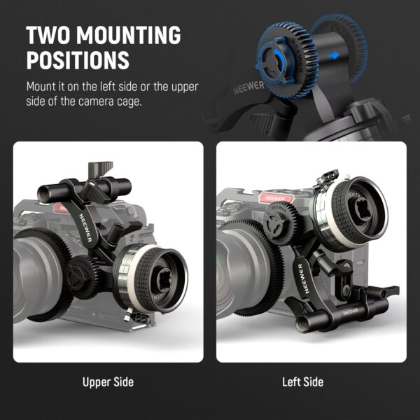 NEEWER PG001 Mini Follow Focus with A and B Stops - Image 3