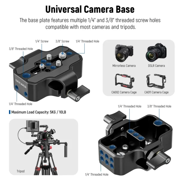 NEEWER SR004 Universal Shoulder Rig Kit - Image 5