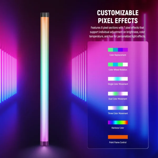 NEEWER TL60 20W RGB Tube Light - Image 6