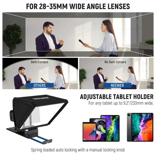 NEEWER X16 Remote Teleprompter - Image 3