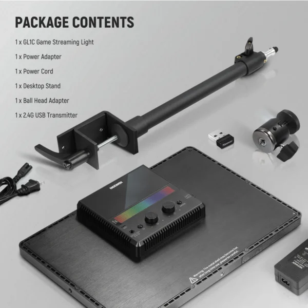 NEEWER GL1C RGB LED Streaming Light - Image 2