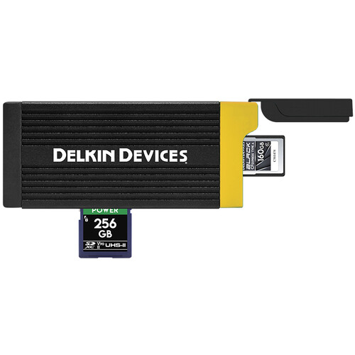 Delkin Devices CFexpress Type A and UHS-II SDXC Memory Card Reader - Image 2