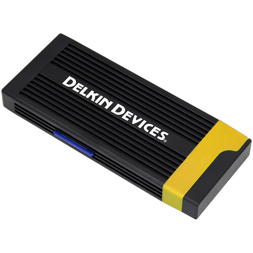 Delkin Devices CFexpress Type A and UHS-II SDXC Memory Card Reader