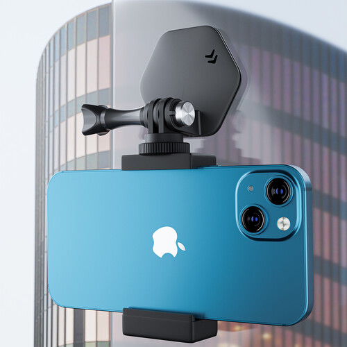 TELESIN Magnetic Action Camera Neck Mount with Nano Sticker Kit - الصورة 4