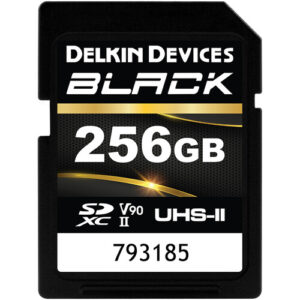 Delkin Devices BLACK UHS II SDXC Memory Card - 256 GB
