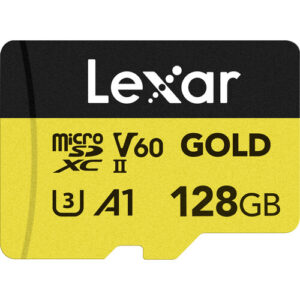 Lexar Professional GOLD UHS-II microSDXC Memory Card - 128 GB