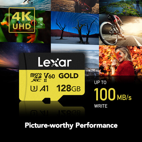 Lexar Professional GOLD UHS-II microSDXC Memory Card - الصورة 5