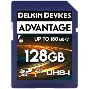 Delkin Devices ADVANTAGE UHS-I SDXC Memory Card - 128GB