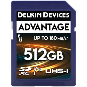 Delkin Devices ADVANTAGE UHS-I SDXC Memory Card - 512 GB