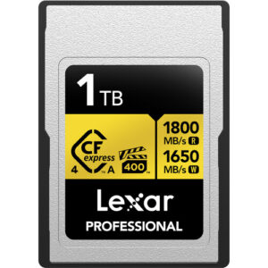 Lexar Professional GOLD CFexpress 4.0 Type A Memory Card - 1 TB