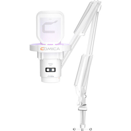 Comica Audio EJoy Uni A RGB Cardioid Condenser USB-C Microphone with Boom Arm - Image 12